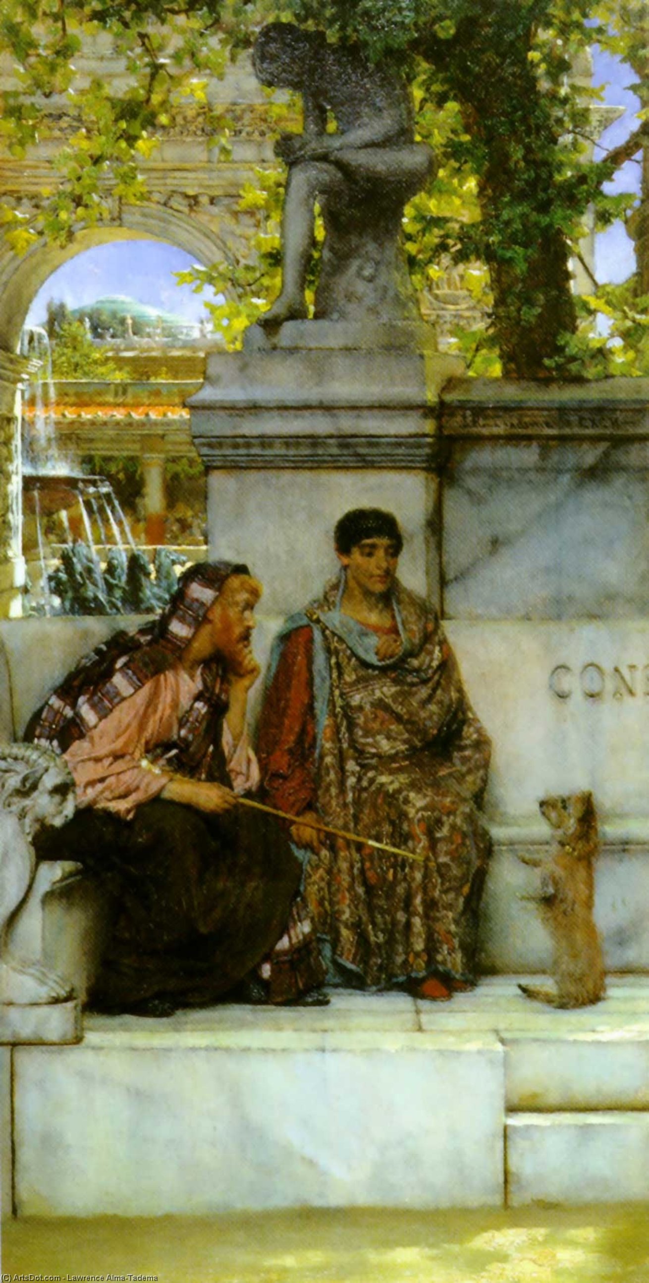 In The Time Of Constantine — Lourens Alma Tadema