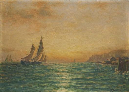 South Of France, (painting) — John Olson Hammerstad