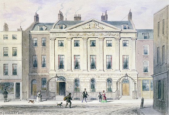 The East Front Of Skinners — Thomas Hosmer Shepherd