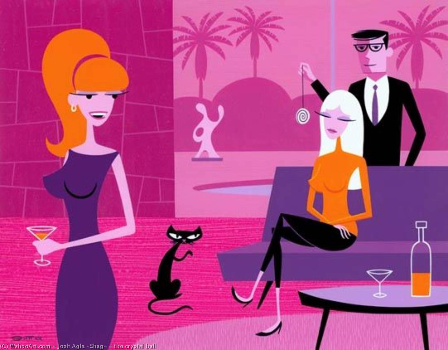 The Crystal Ball — Josh Agle (shag)