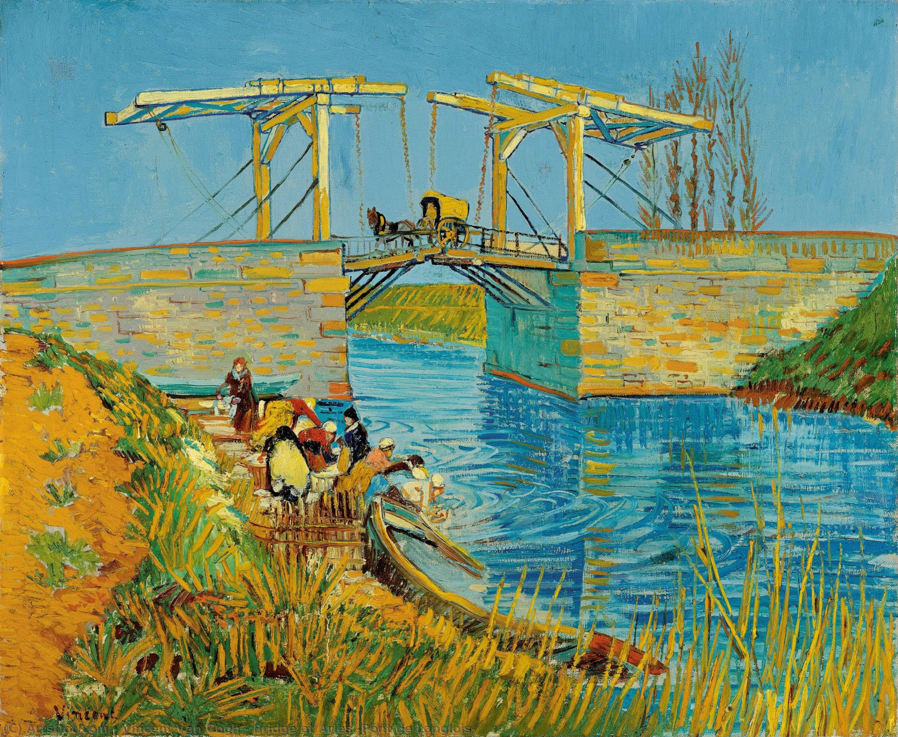 Bridge At Arles (pont De Langlois) — Vincent Willem Van Gogh