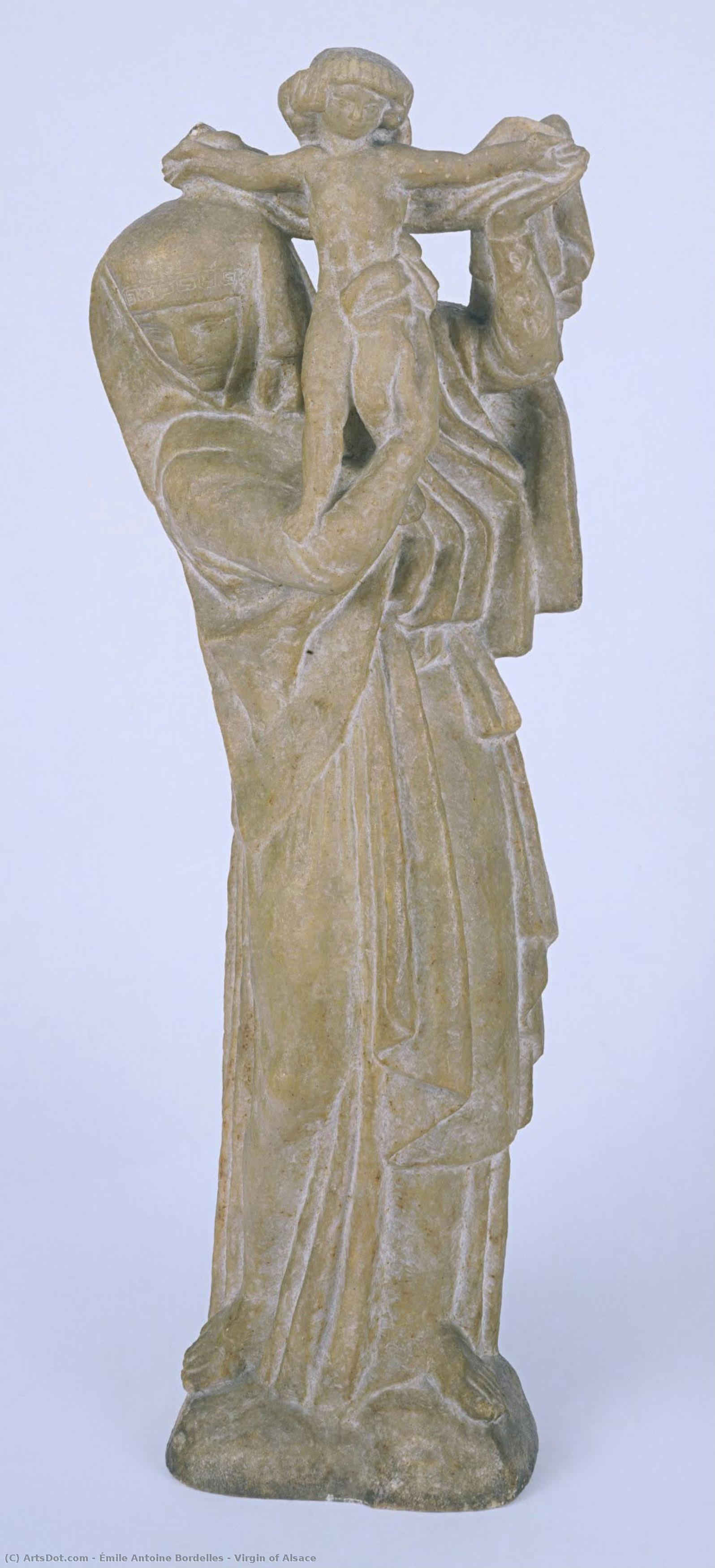 Virgin Of Alsace — Émile Antoine Bordelles