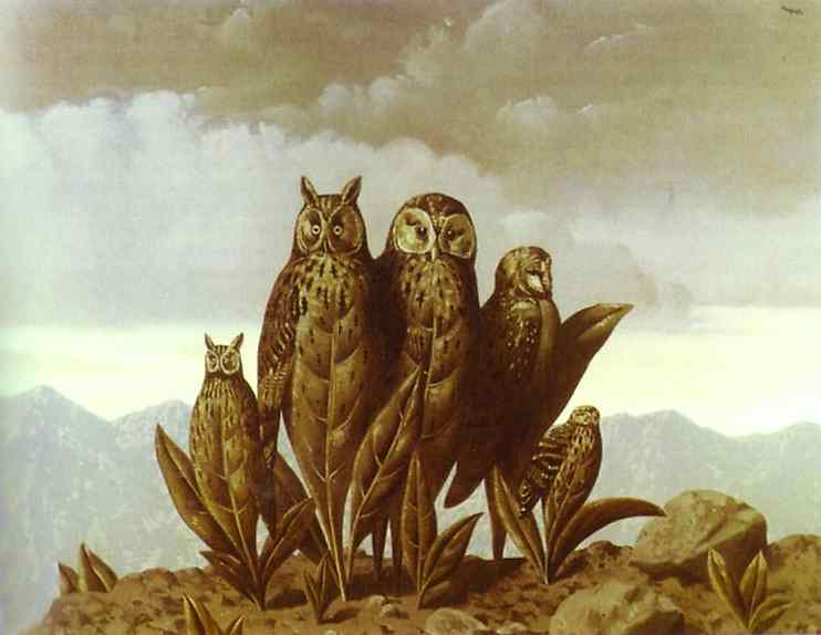 Los Compañones De La Miedo — René Magritte