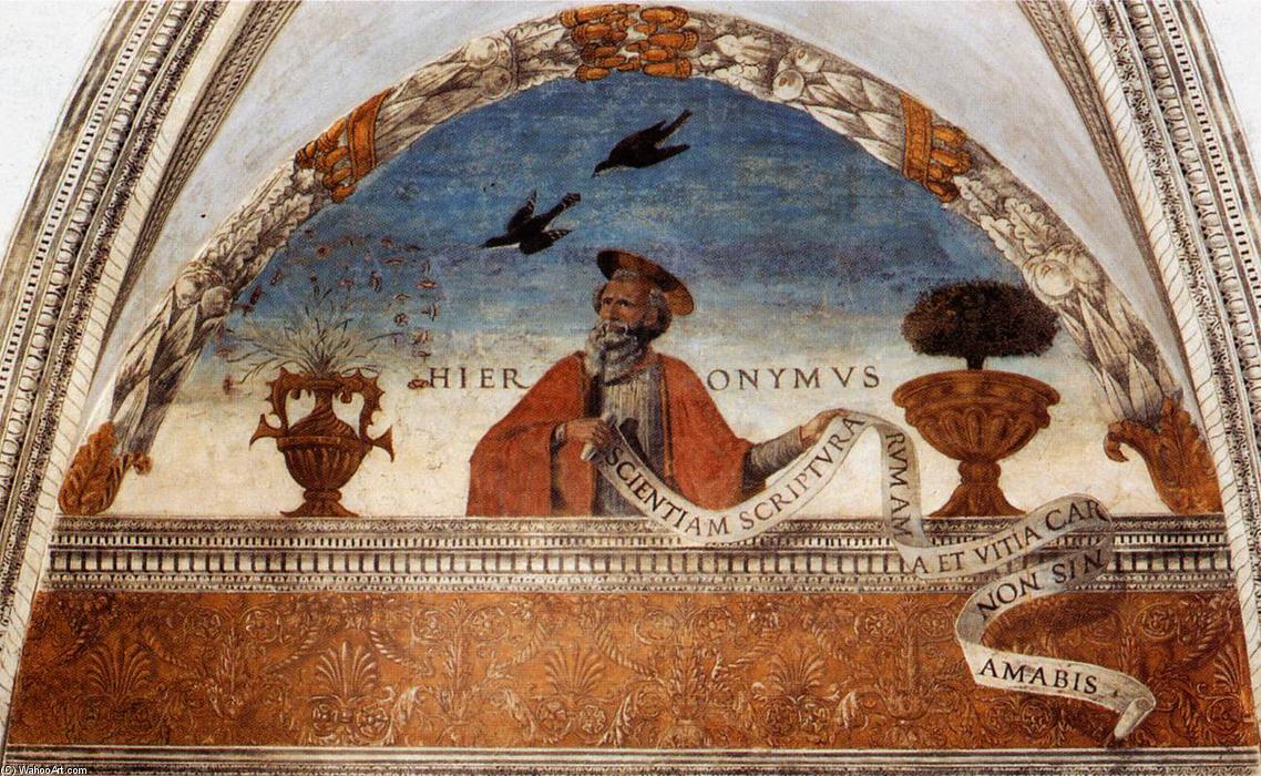 St Jerome — Davide Ghirlandaio