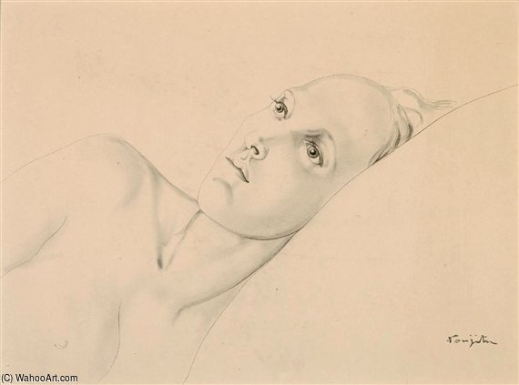 Buste De Femme Nue — Léonard Tsuguharu Foujita