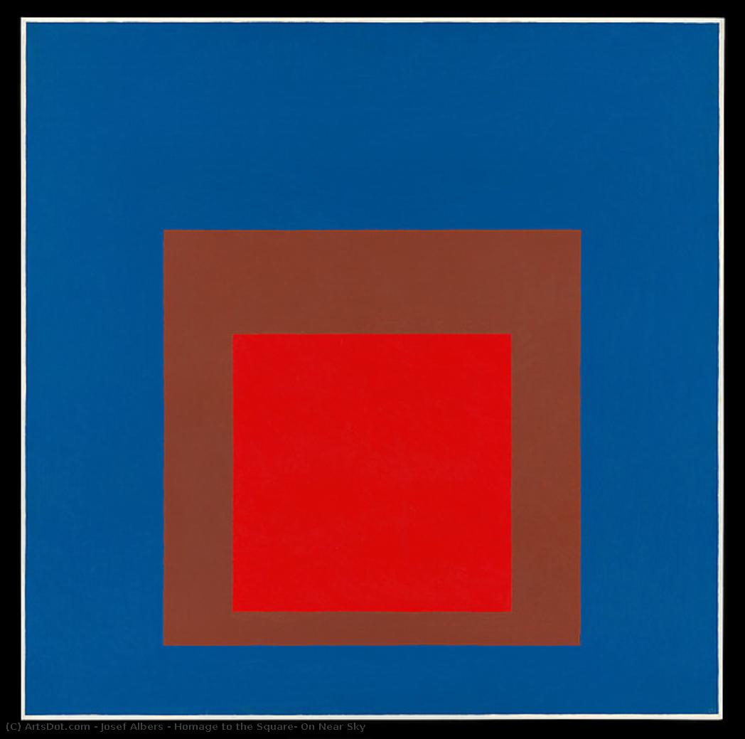 Homage To The Square: On Near Sky — Josef Albers