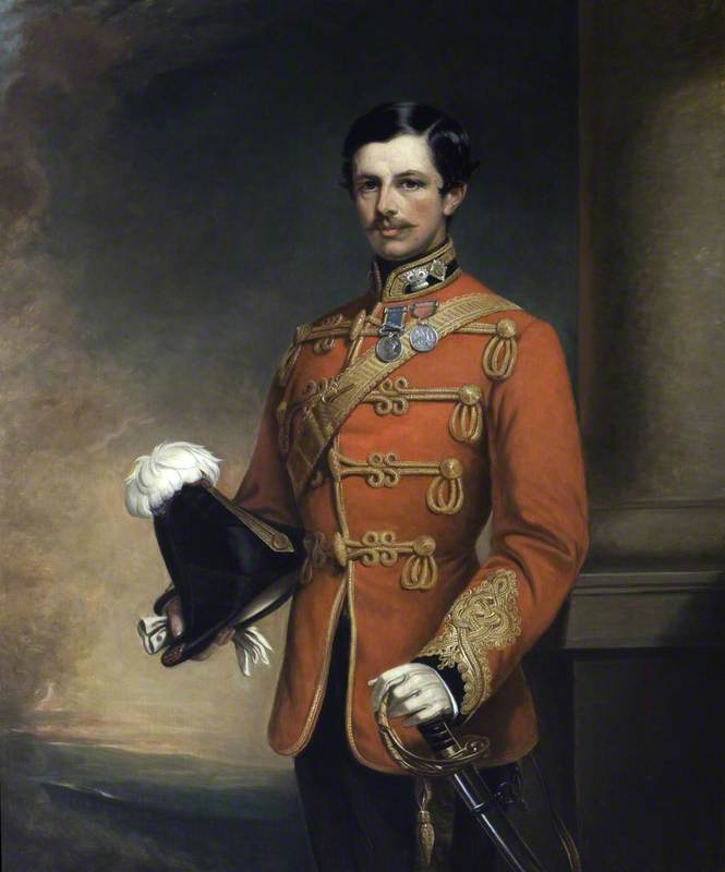 Sir William Ramsay Fairfax (1831–1902), 2nd Bt, Of Maxton, As A Colonel In The Crimean War — Attilio Baccani