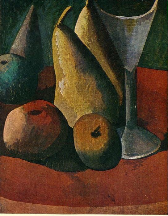 Glass And Fruits — Пабло Пикасо