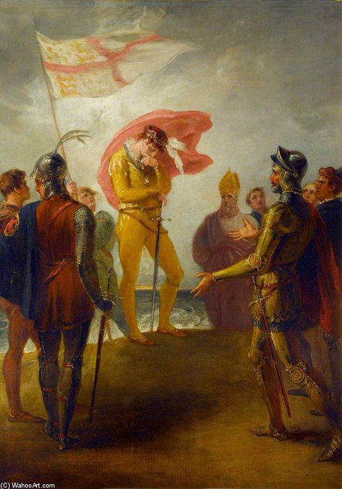 The Landing Of Richard Ii At Milford Haven — William Hamilton