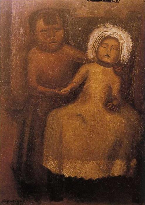 Portrait Of A Dead Child — David Alfaro Siqueiros