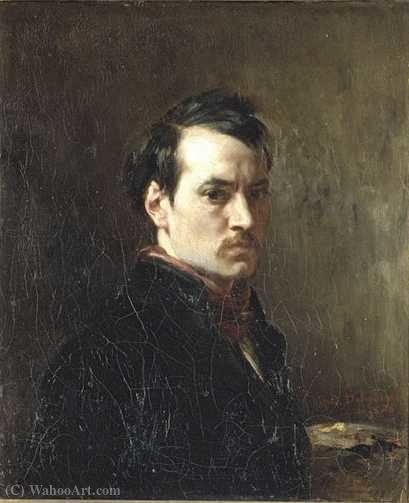 Portrait Of The Artist. — Alfred Dehodencq