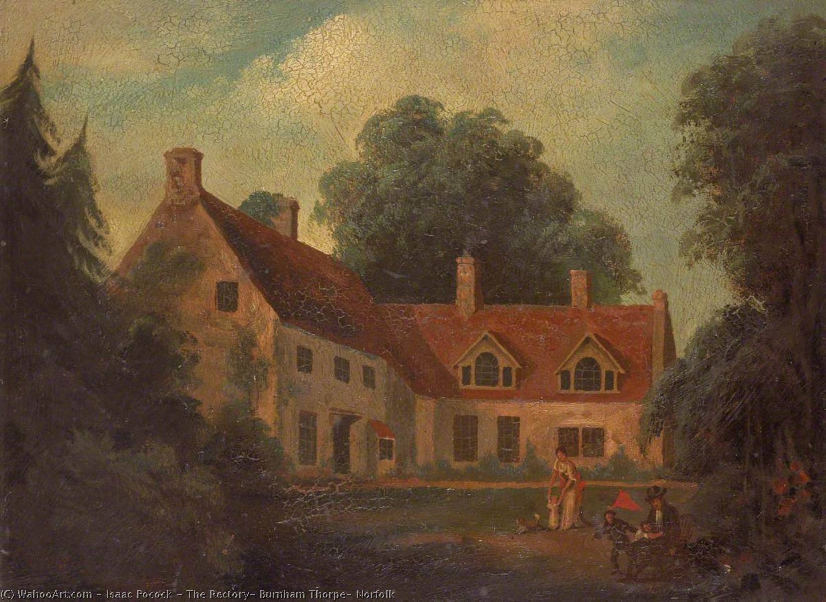 The Rectory, Burnham Thorpe, Norfolk — Isaac Pocock