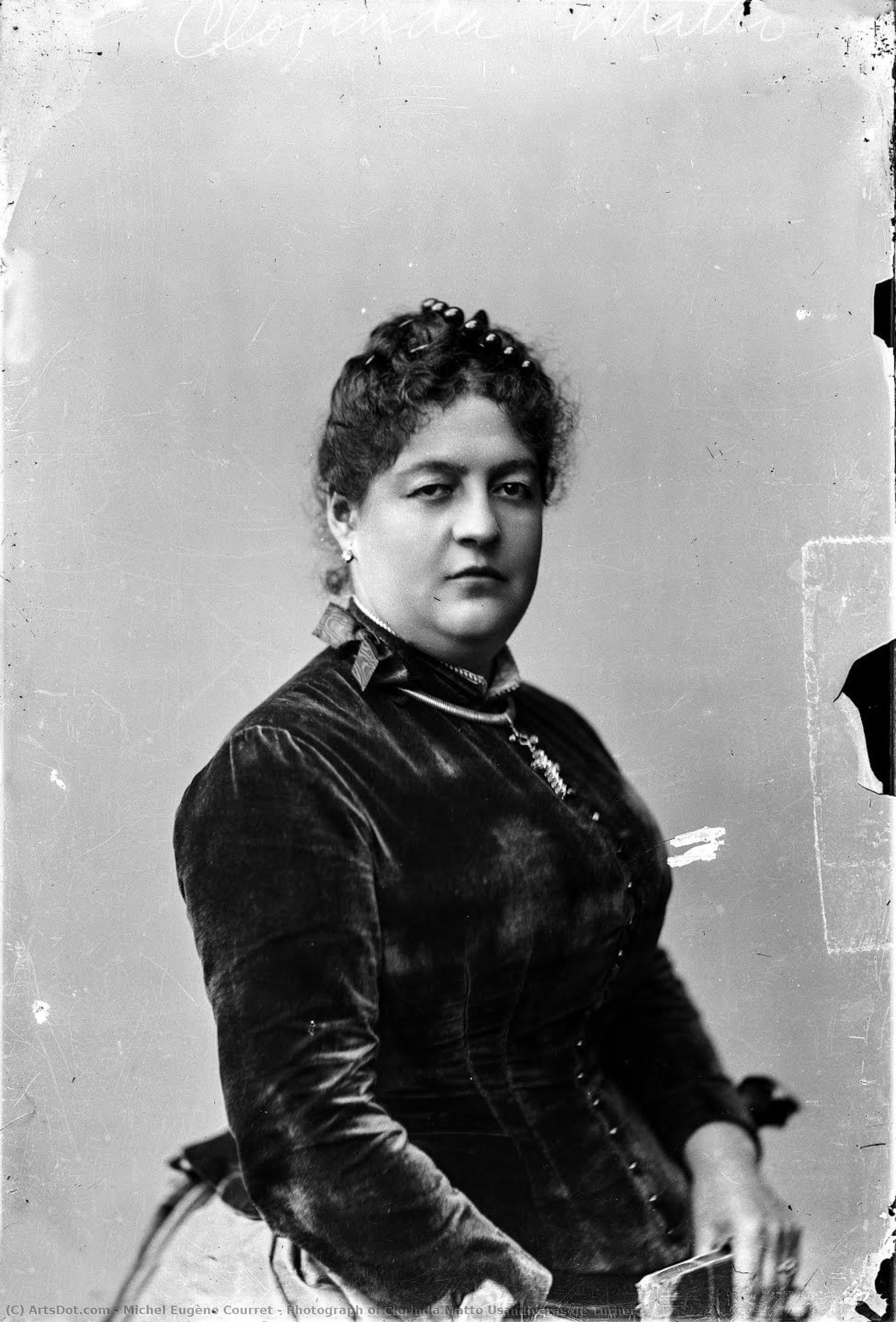 Photograph Of Clorinda Matto Usandivaras De Turner. — Michel Eugène Courret