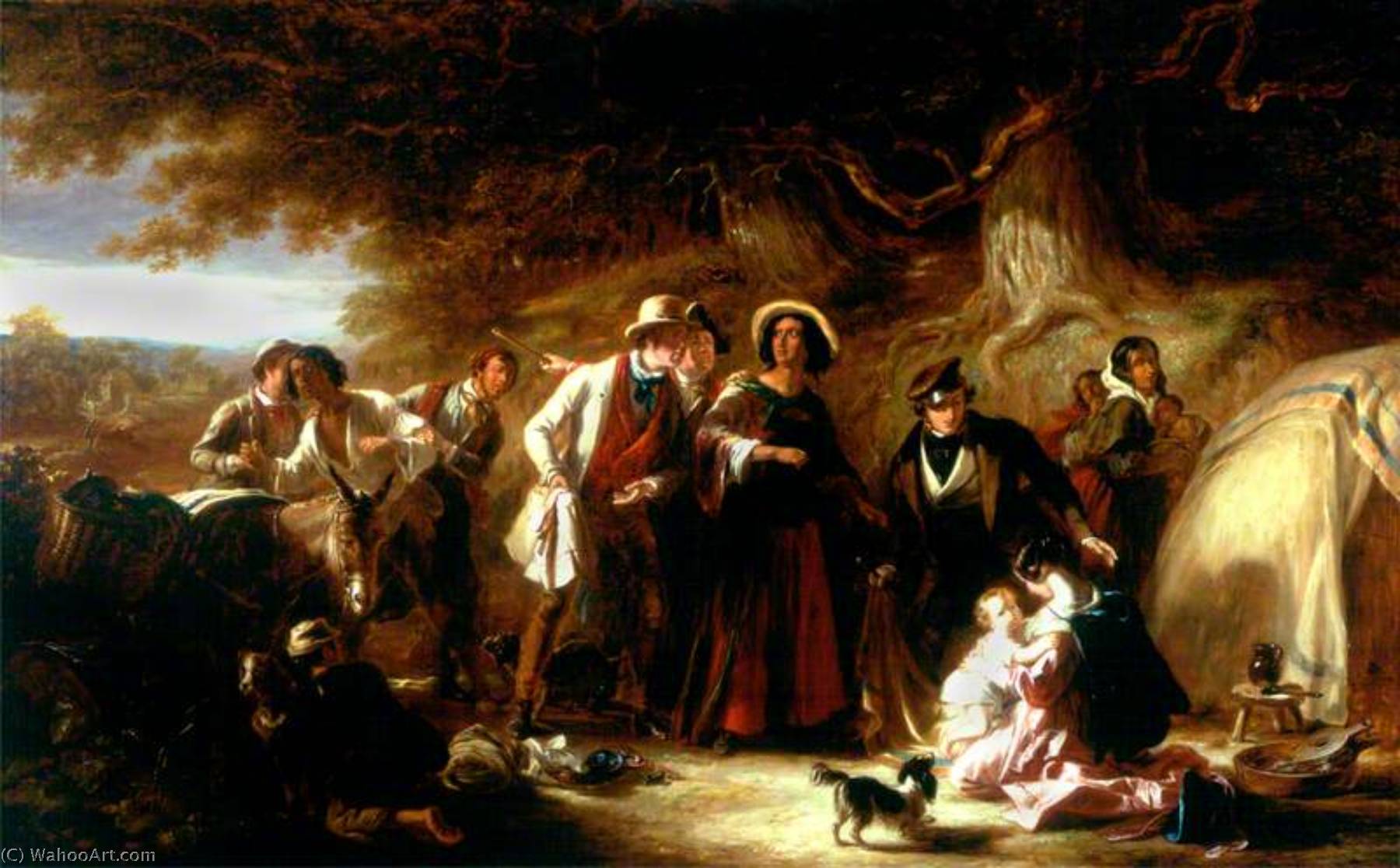 The Recovery Of The Stolen Child — Sir William Allan