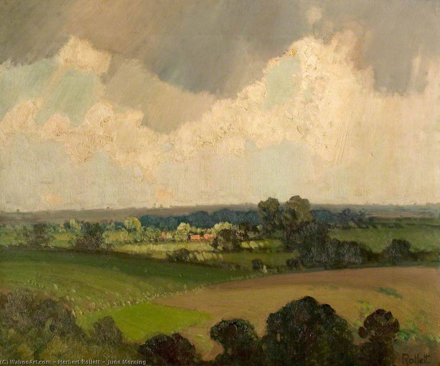June Morning — Herbert Rollett