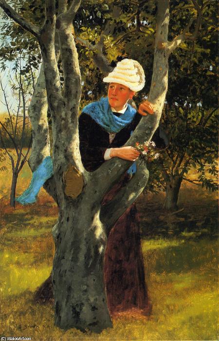 Among The Trees — John George Brown