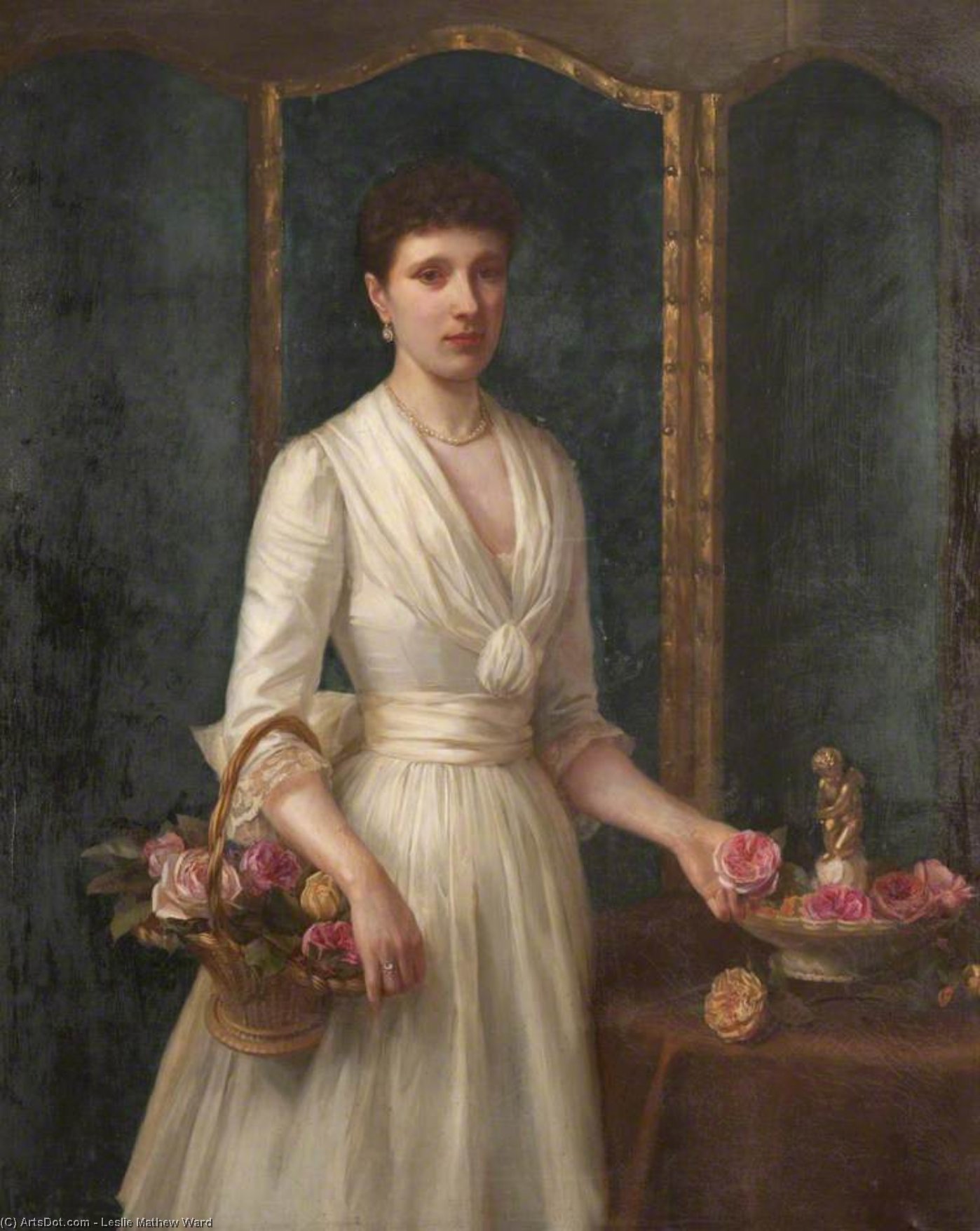 Alice Clifton, Wife Of The 11th Earl Of Loudoun — Leslie Mathew Ward