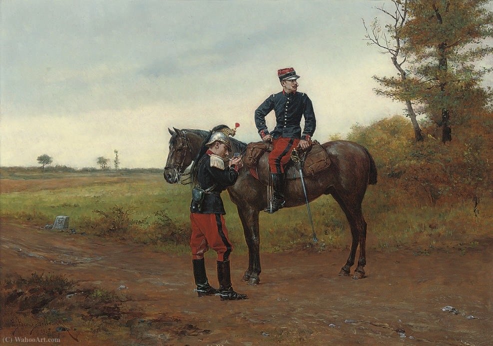 Cigarette — Etienne Prosper Berne Bellecour