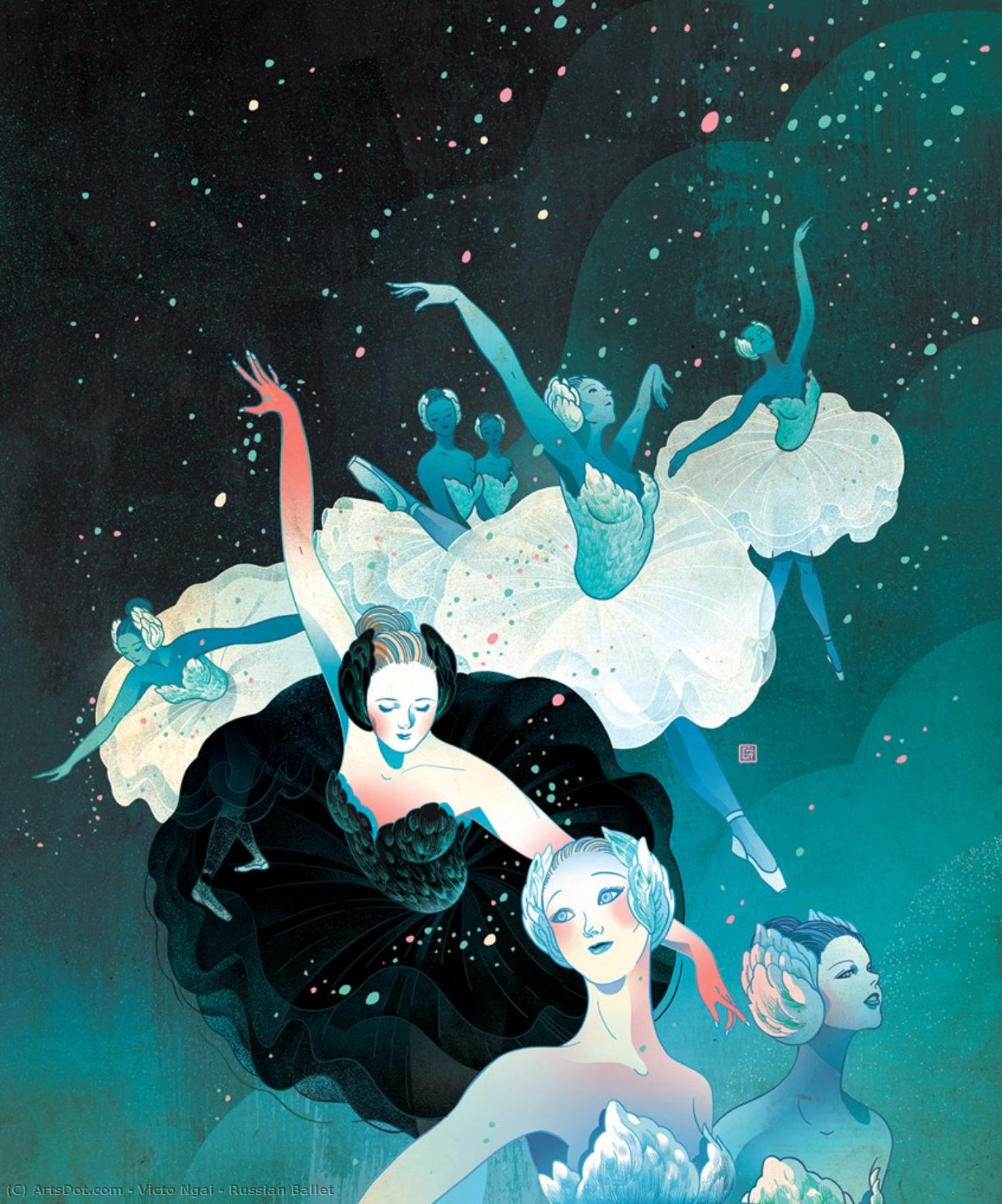 Russian Ballet — Victo Ngai