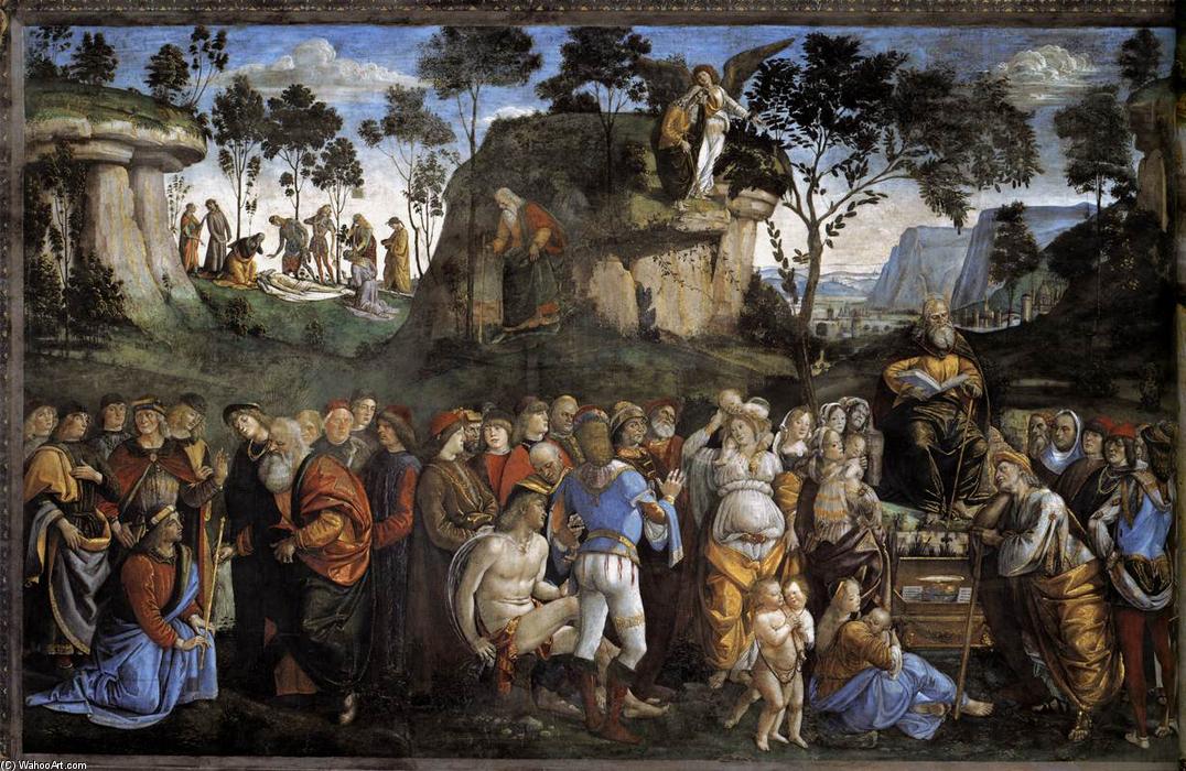 Moses's Testament And Death — Luca Signorelli