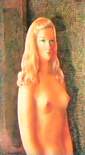 Nude Woman With Blonde Hair — Moïse Kisling