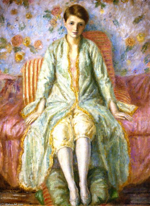 Portrait Of Jane Belo — Frederick Carl Frieseke