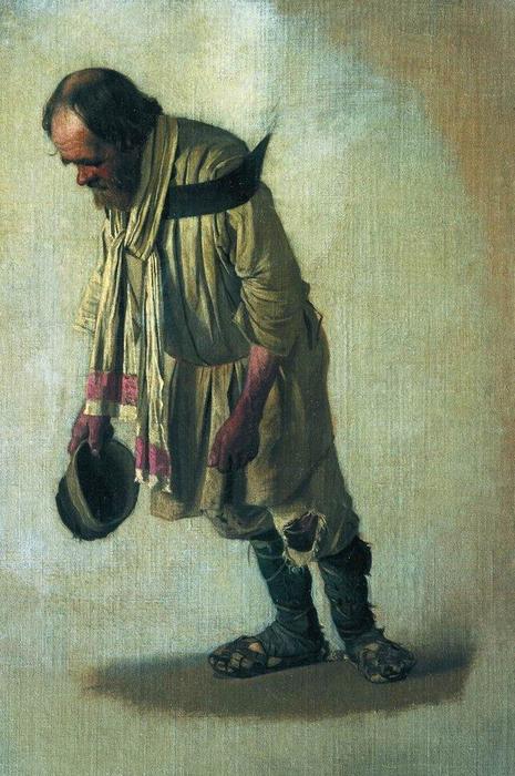 Burlak With The Cap In His Hand — Vasily Vasilevich Vereshchagin