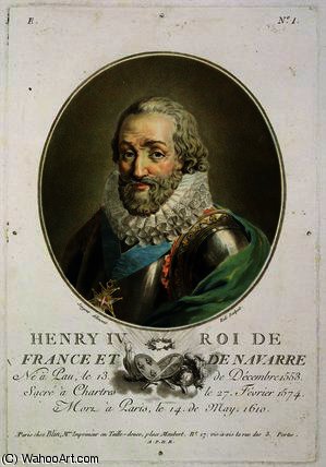 Portrait Of Henri Iv — Antoine Louis Francois Sergent Marceau