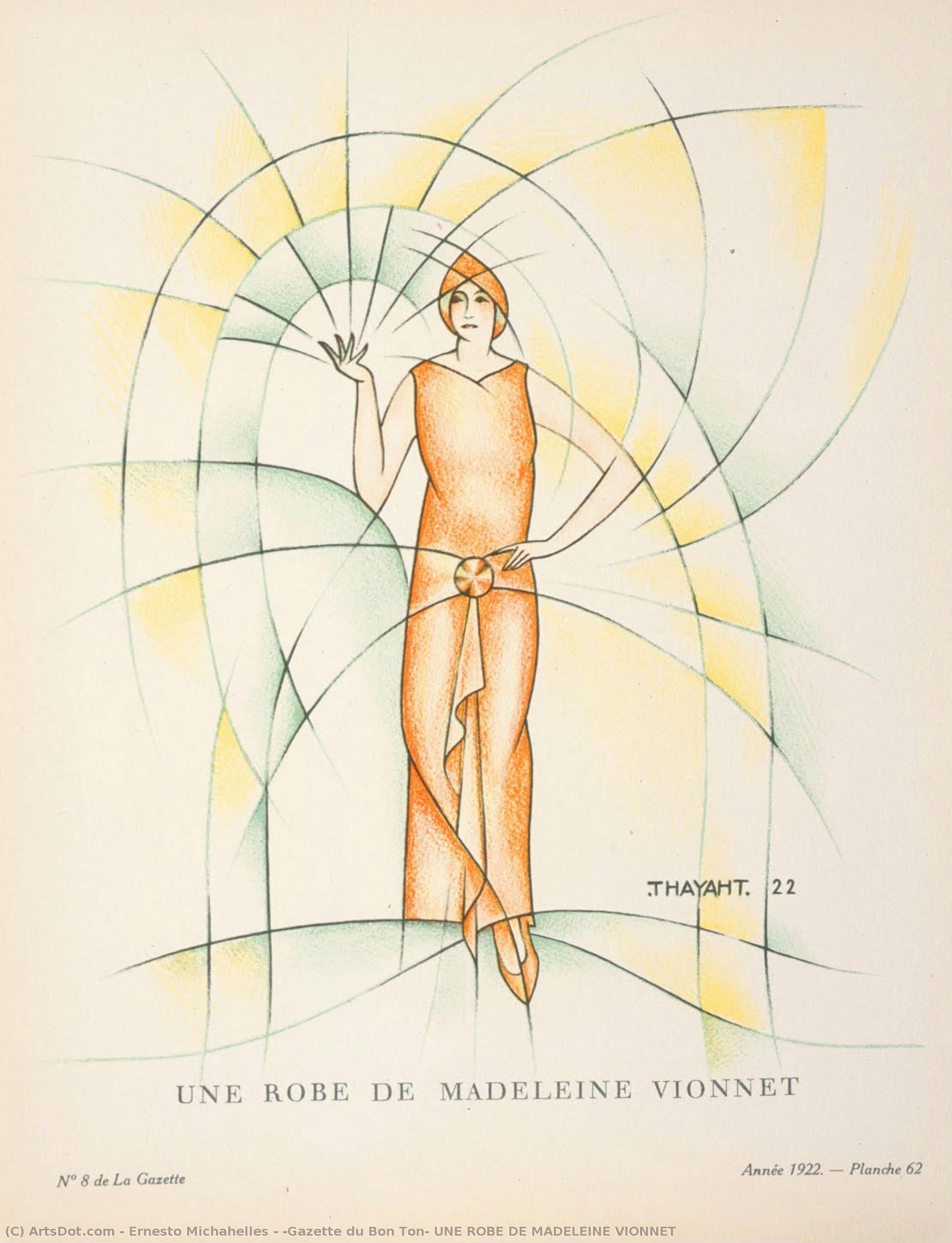 ‘gazette Du Bon Ton’ Une Robe De Madeleine Vionnet — Ernesto Michahelles