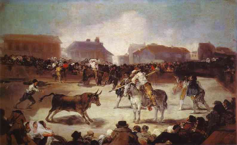 A Village Bullfight — Francisco José De Goya Y Lucientes