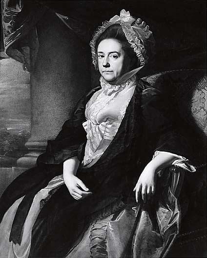 Mrs. Isaac Royall (nee Elizabeth Macintosh), (painting) — John Singleton Copley