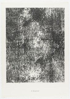 Punctuated Site (site Ponctué) From The Portfolio Territories (territoires) From Phenomena (les Phénomènes) — Jean Philippe Arthur Dubuffet