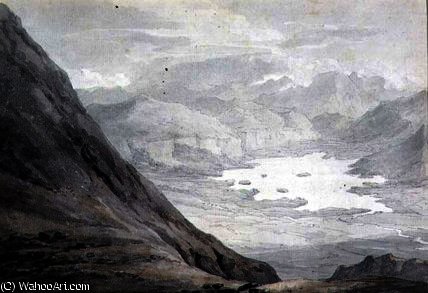 Derwentwater From Skiddaw — Thomas Hearne