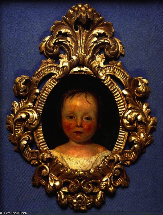 Portrait Of Dykes Barry As A Child — Ford Madox Brown