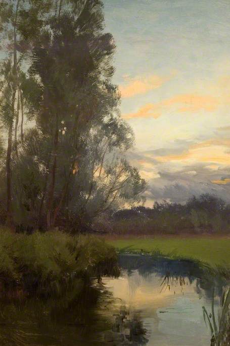 Stormy Evening After A Very Stormy Day — Edward Archibald Brown