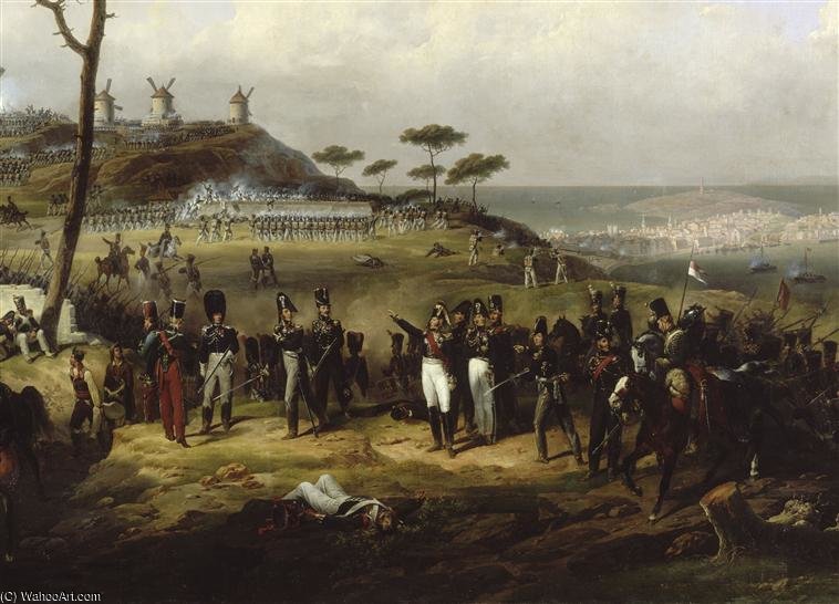 Episode De La Guerre D'espagne En — Charles Emile Hippolyte Lecomte Vernet