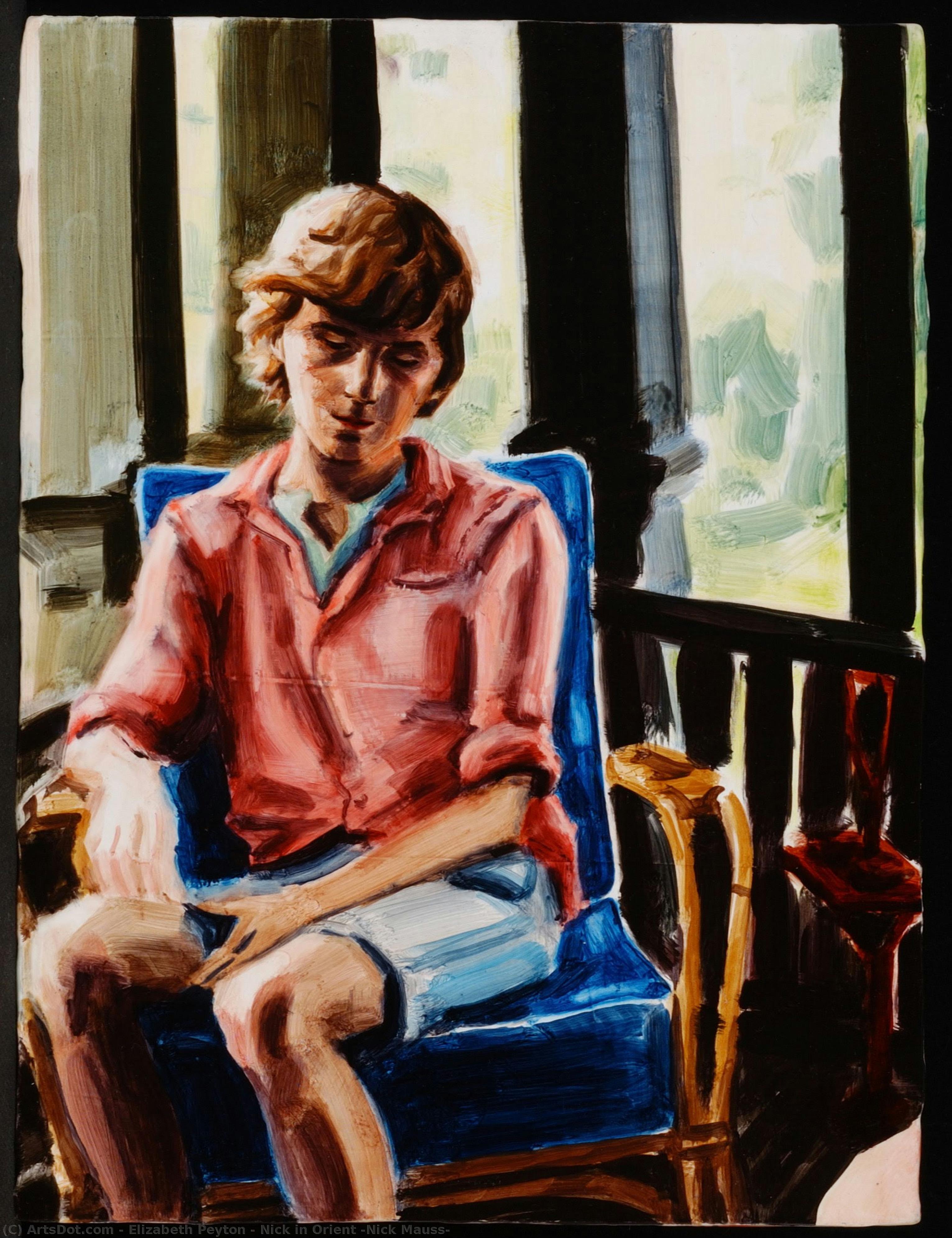 Nick In Orient (nick Mauss) — Elizabeth Peyton