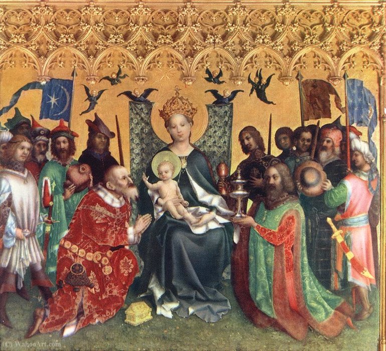 Adoration Of The Magi — Stephan Lochner