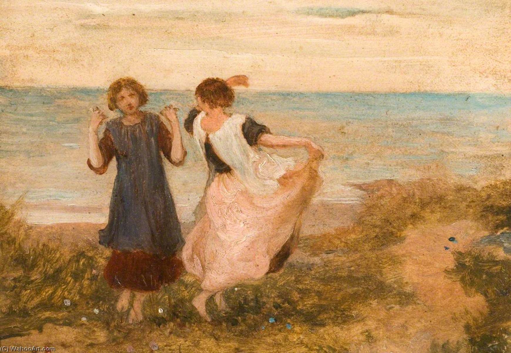 Girls Dancing, A Pastoral Symphony (sketch) — George Heming Mason