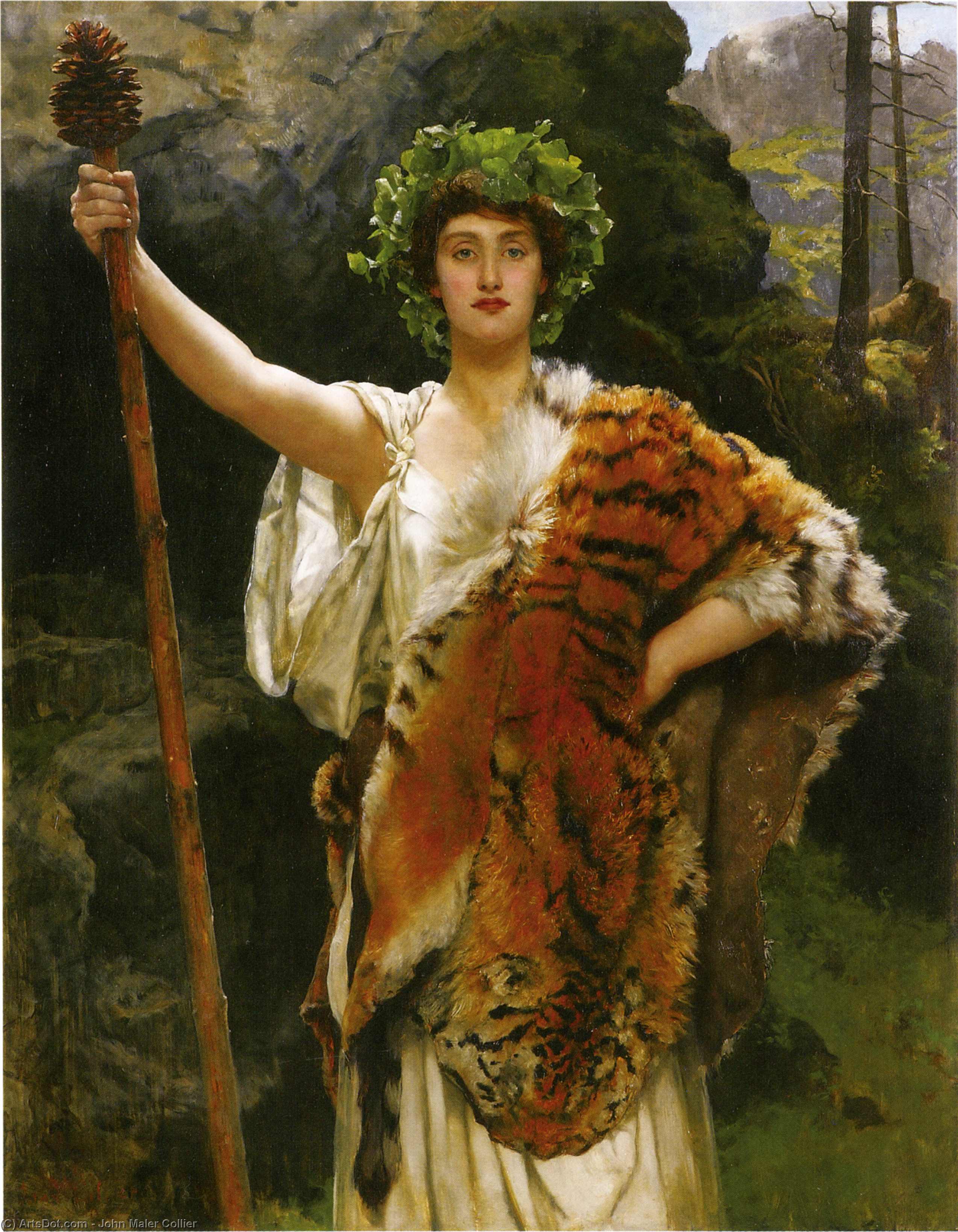 The Priestess Of Bacchus — John Maler Collier
