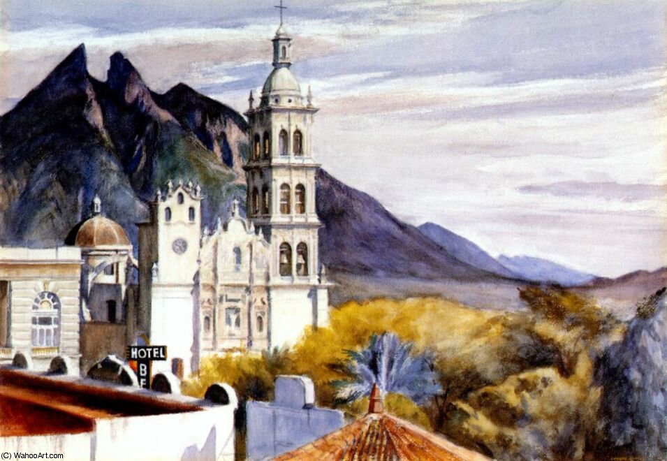 Monterrey Cathedral — Эдвард Хоппер