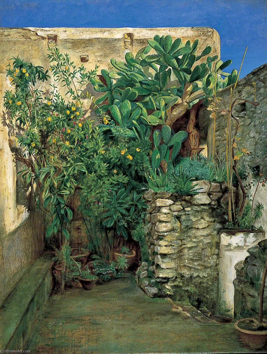 Corner Of An Eastern Courtyard — Henry Wallis