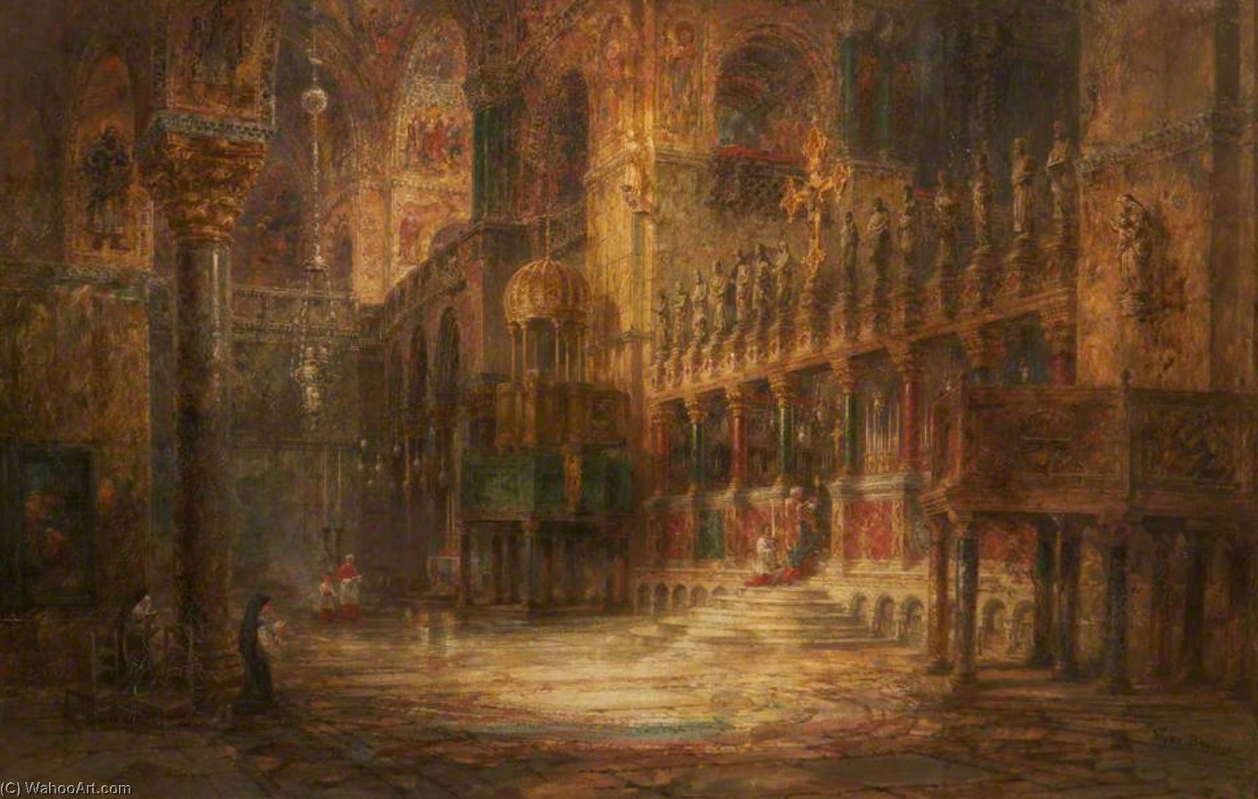 The Basilica Of St Mark's, Venice, Interior — Wyke Bayliss