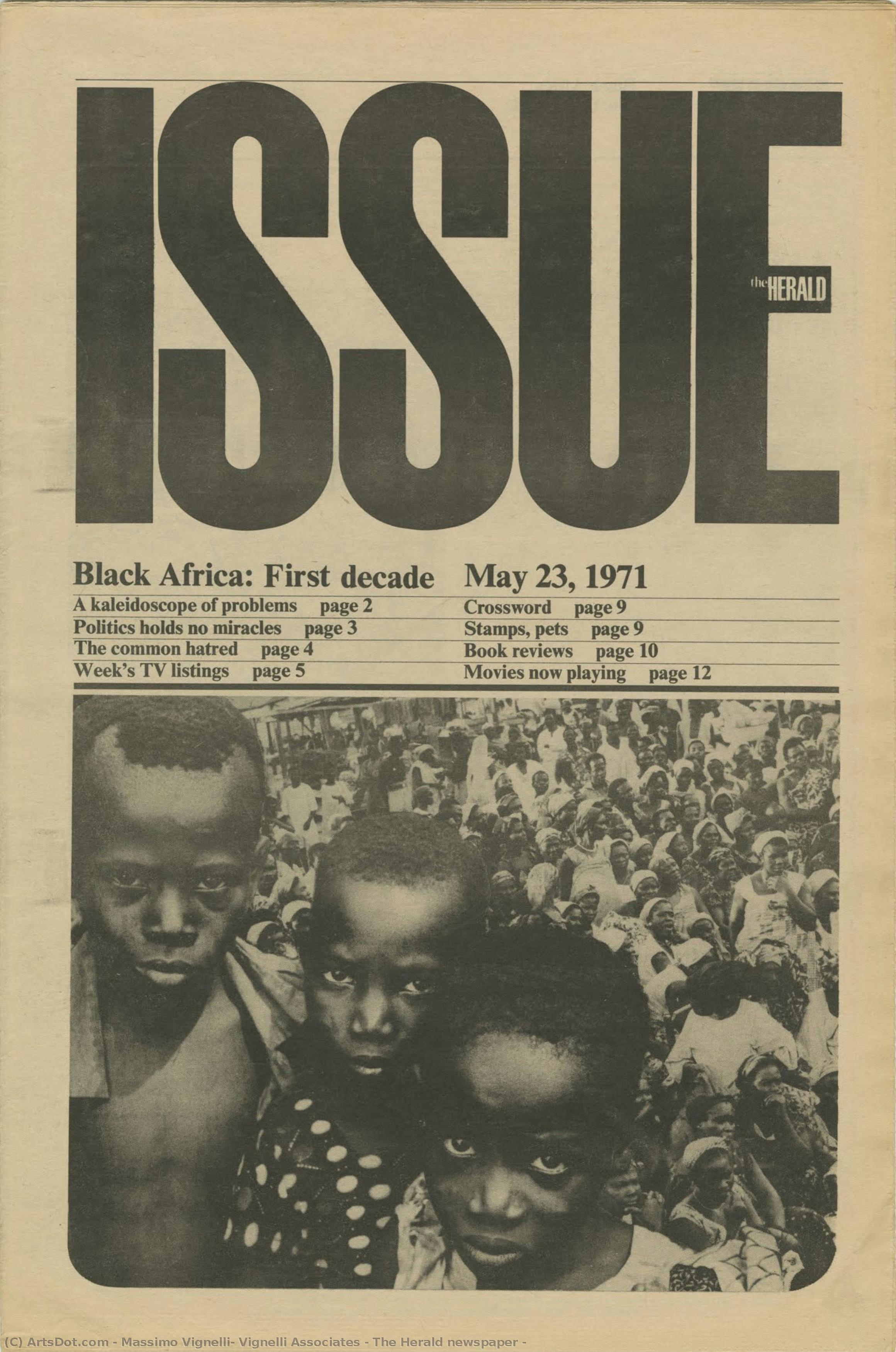 The Herald Newspaper — Massimo Vignelli, Vignelli Associates