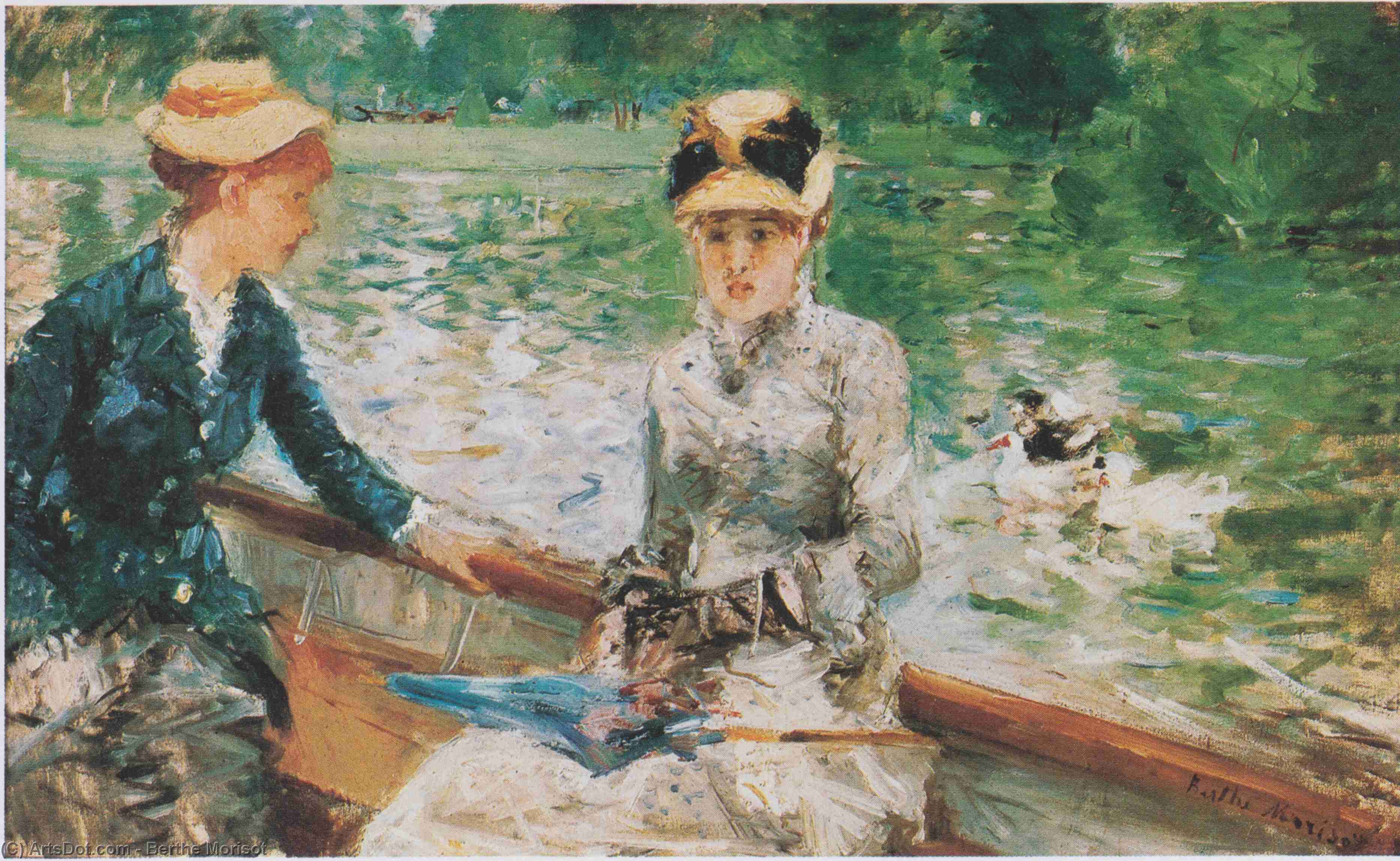 Summer's Day — Berthe Morisot