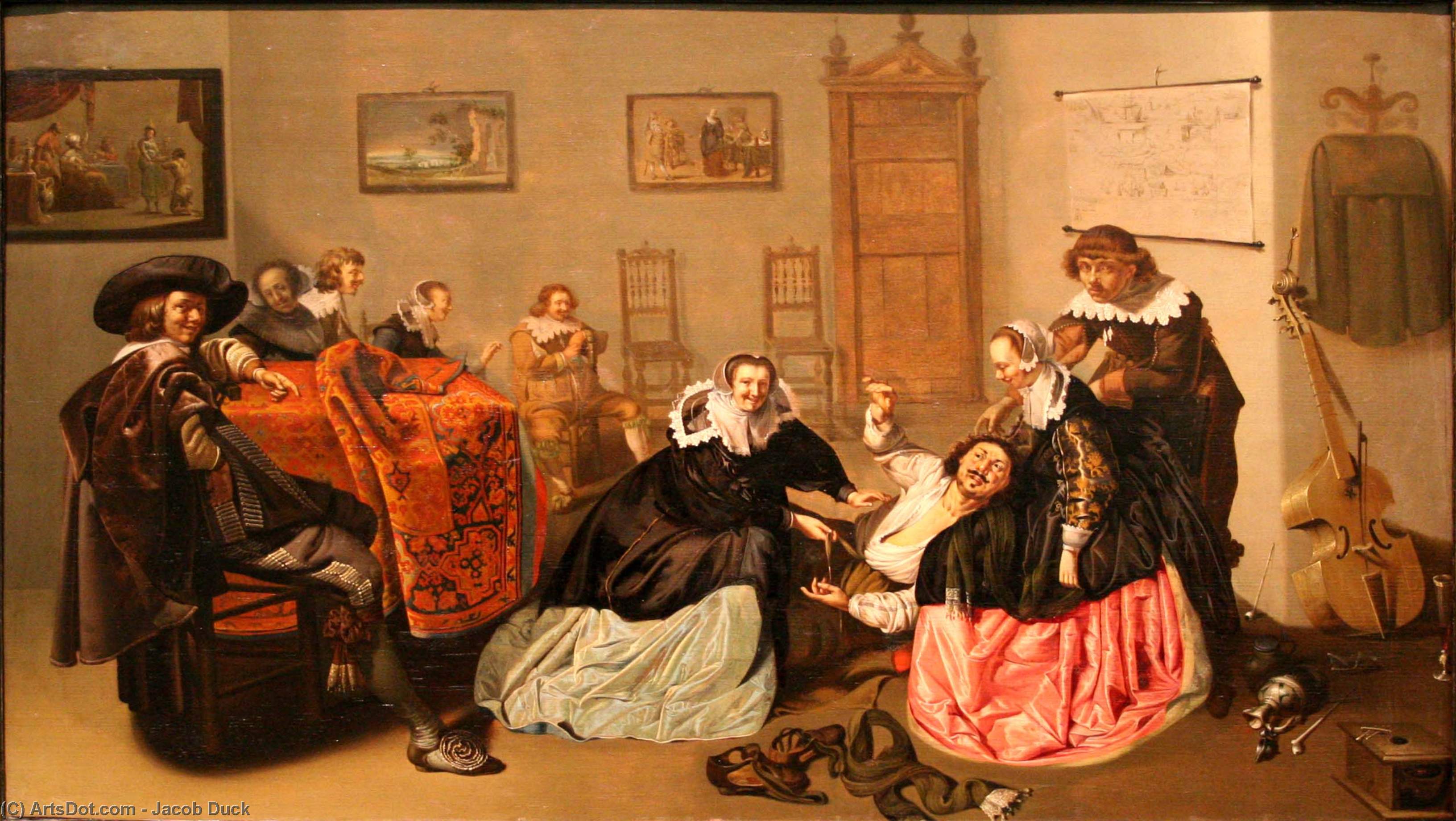 Scene Galante — Jacob Duck