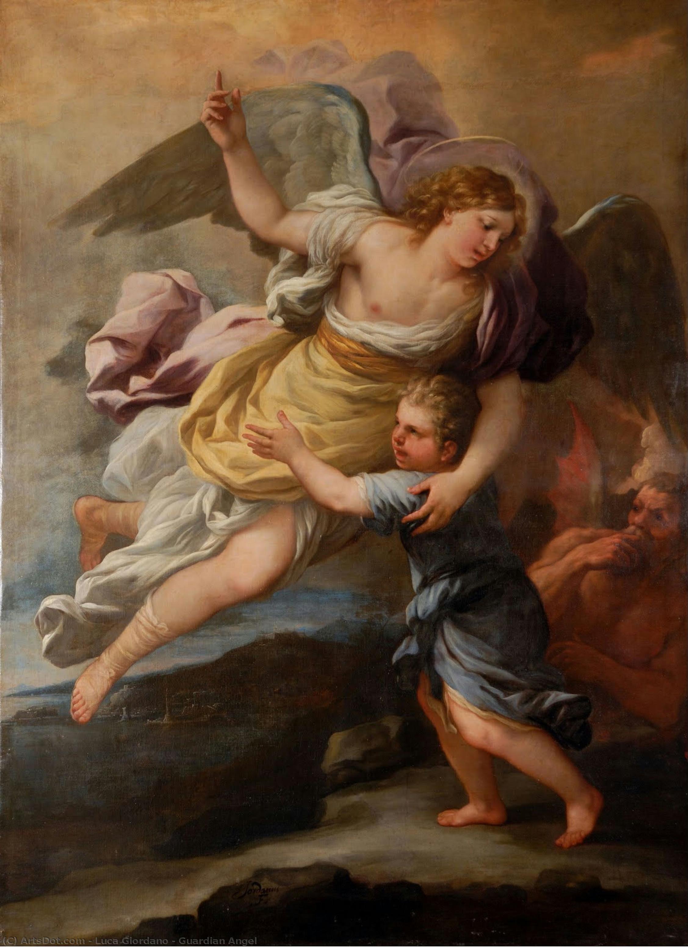 Guardian Angel — Luca Giordano