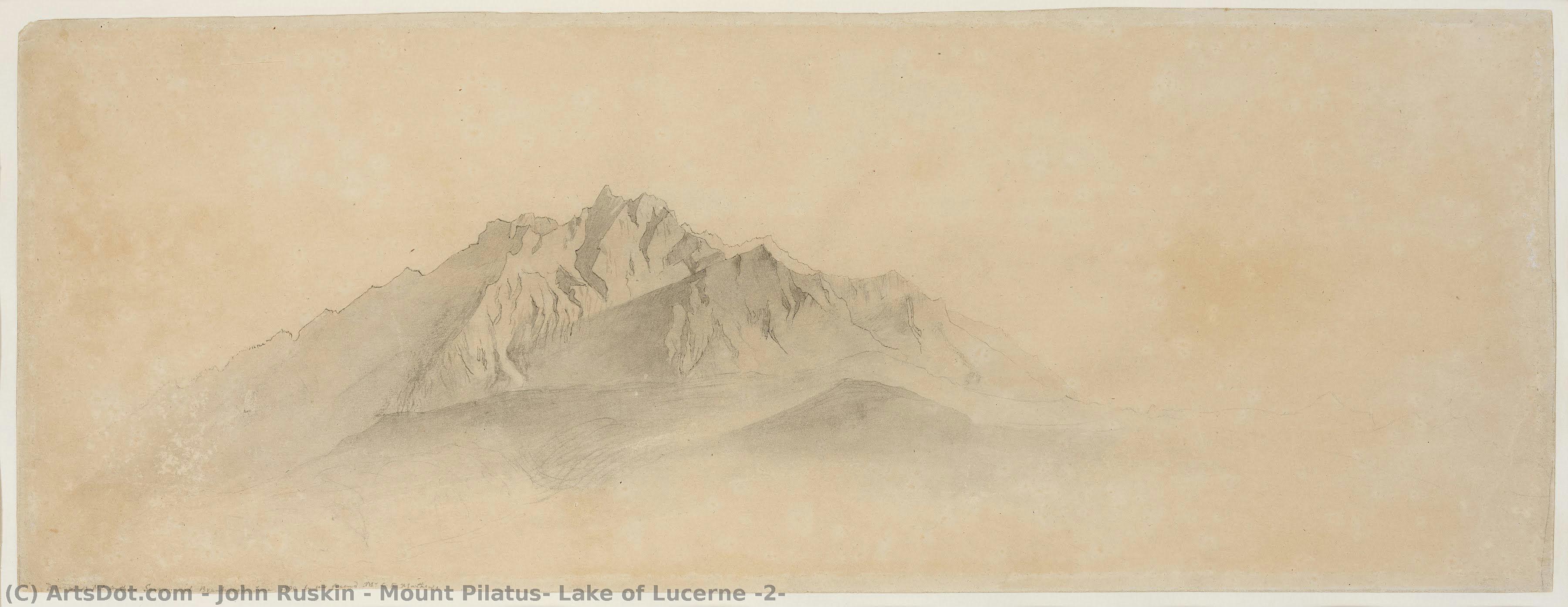 Mount Pilatus, Lake Of Lucerne (2) — John Ruskin