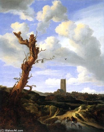 View Of Egmond Aan Zee — Jacob Isaackszoon Van Ruisdael