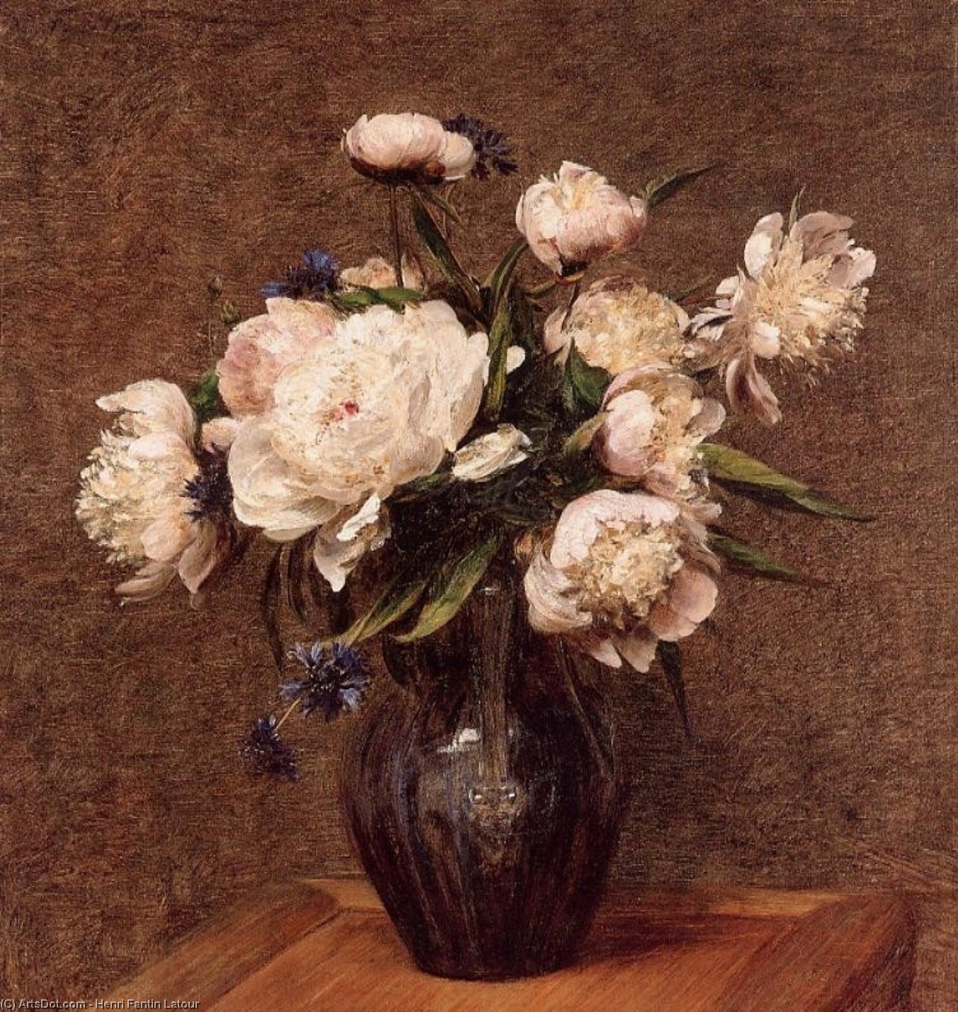 Bouquet Of Peonies — Henri Fantin-latour